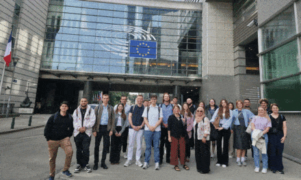 Auszubildende der Stadt Düsseldorf in Brüssel: Besuch des EU-Parlaments