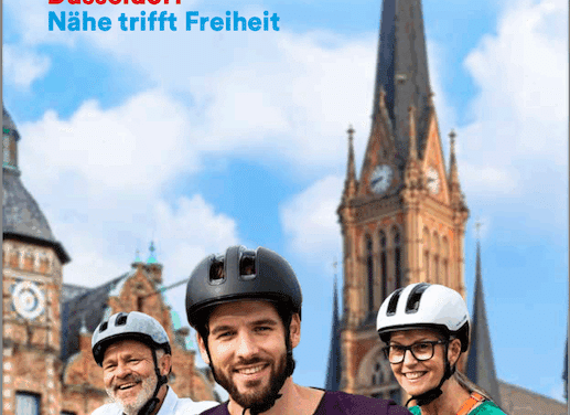 Stadtradeln 2025 Düsseldorf und Chemnitz – Faltblätter, Plakate und Aufkleber liegen jetzt&nbsp;vor
