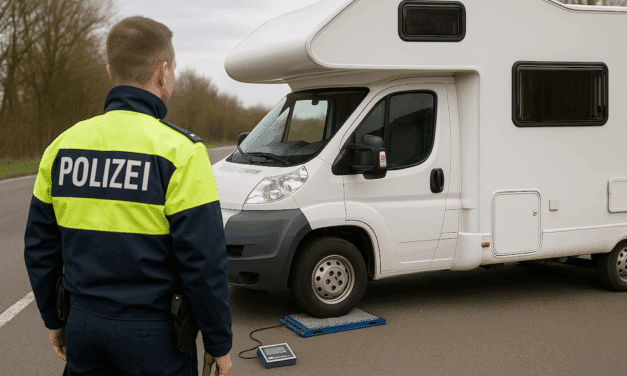 Zu viel eingepackt? Polizei wiegt Campingfahrzeuge kostenlos