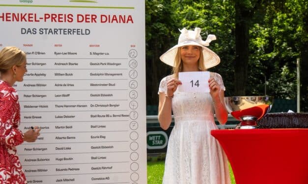 Premiere für neuen Führring beim Jubiläum des Henkel-Preises der&nbsp;Diana