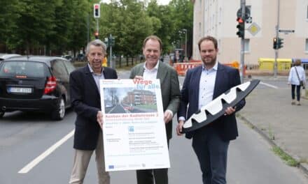 Offizieller Bauauftakt für die Radleitroute 2