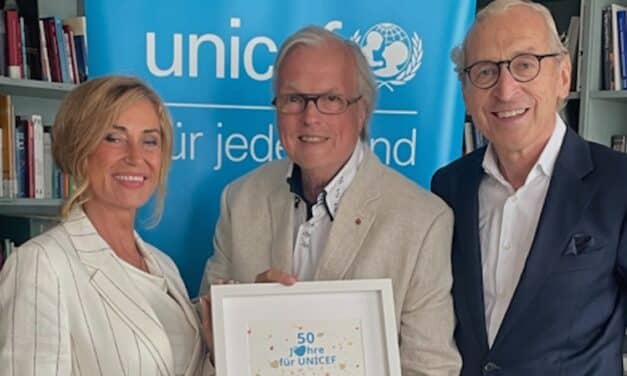 Großer Dank von UNICEF in Berlin an Düsseldorfer Heribert Klein für „50 Jahre“ Einsatz für UNICEF