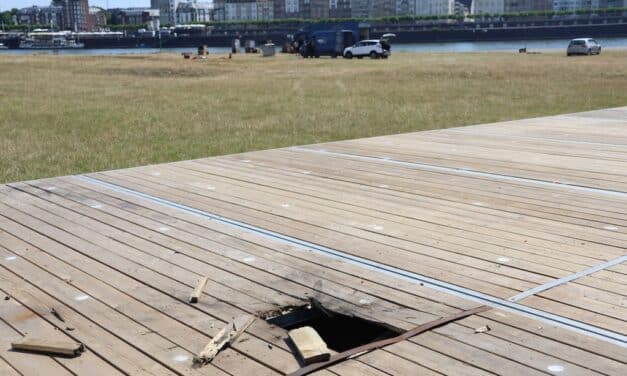 Verhinderte Notstopp beim Feuerwerk Schlimmeres?