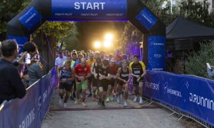 Premiere im Lichterglanz: 1.357 Läufer beim ersten Night Run in Düsseldorf