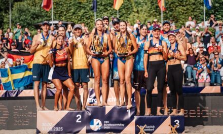 Beach-EM: Düsseldorf feiert fünf Tage Beach-Party – Hladun/Lazarenko und Mol/Sorum sind die neuen Europameister