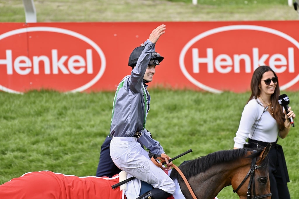 Die Siegerin im 167. Henkel-Preis der Diana – German Oaks heißt Nicoreni © Lokalbüro