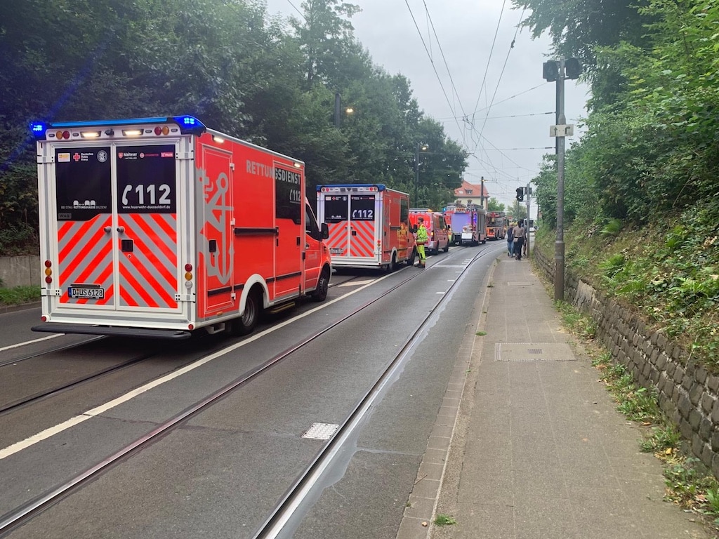 Brand in einem Patientenzimmer des LVR-Klinikums © LB / Olaf Oidtmann