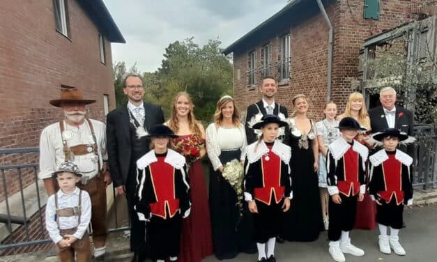 Die neuen Majestäten in Angermund