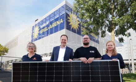 Die MERKUR SPIEL-ARENA setzt ein eindrucksvolles Zeichen in Sachen Nachhaltigkeit und Energiezukunft