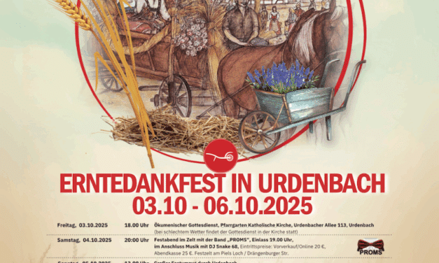 Erntedankfest 2025 in Düsseldorf-Urdenbach: Tradition, Gemeinschaft und Lebensfreude