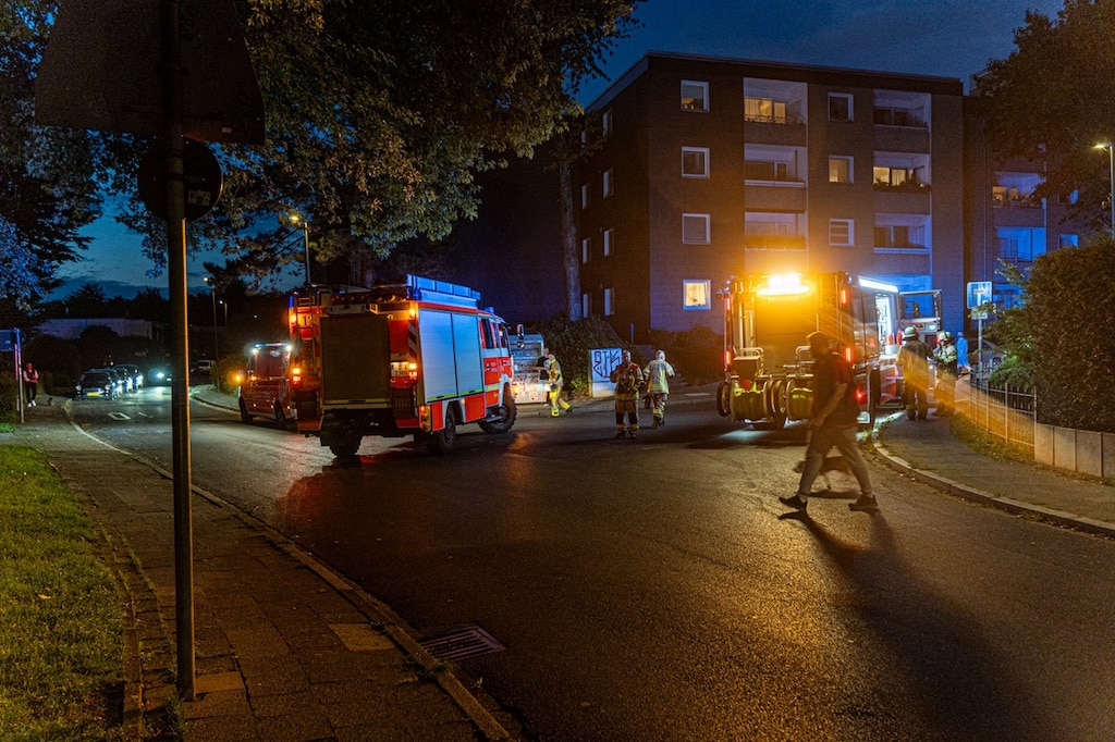 Feuerwehreinsatz in Ludenberg © LB / Olaf Oidtmann
