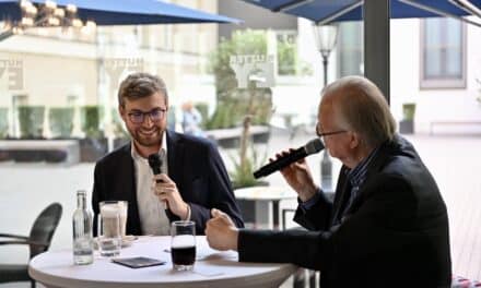 RP-Lokalchef Ludwig Krause war Gast beim 23. Talk im Mutter Ey Kunst-Kaffee mit Netzwerker Heribert Klein