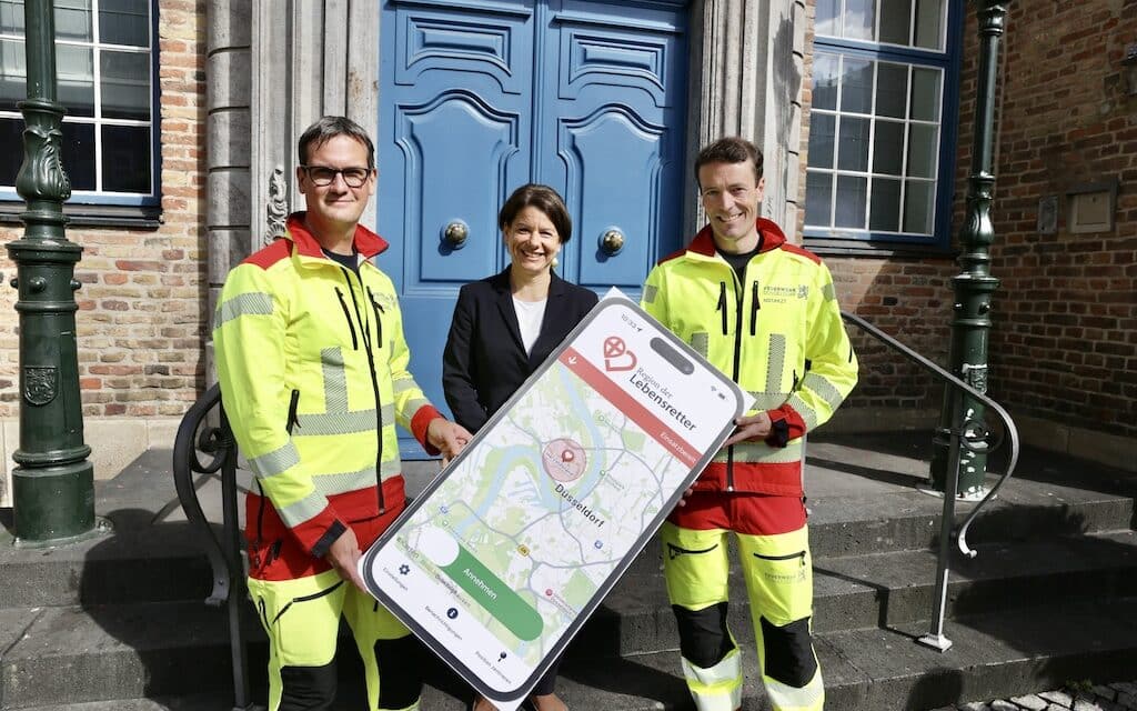 Düsseldorf setzt auf digitale Lebensretter-App
