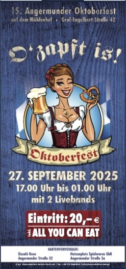 Plakat Oktoberfest Plakat Oktoberfest