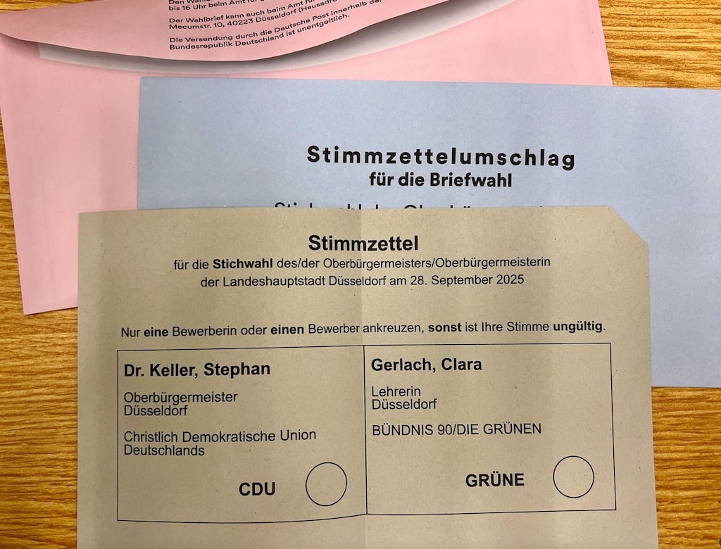 Oberbürgermeister-Stichwahl am Sonntag, 28. September 2025 © Lokalbüro