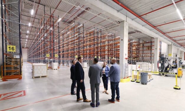 Besuch des Oberbürgermeisters bei Pharmaserv Logistics