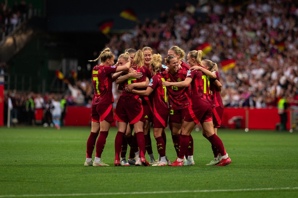 Deutsche Frauen-Nationalmannschaft © DFB/Yuliia Perekopiako