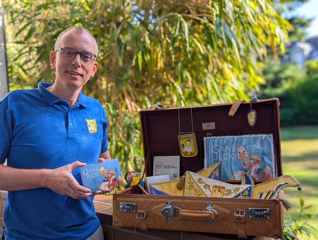 Tim Küsters ist der Präsident der Elf PIlle KG Angermund © Elf Pille Angermund