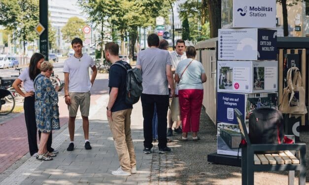 Eröffnung der Mobilitätsstation am S‑Bahnhof Wehrhahn