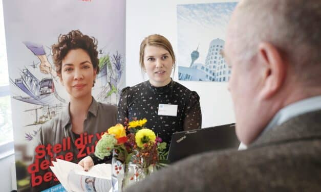 Erfolgreiche Inhouse-Messe im Bewerbenden-Center