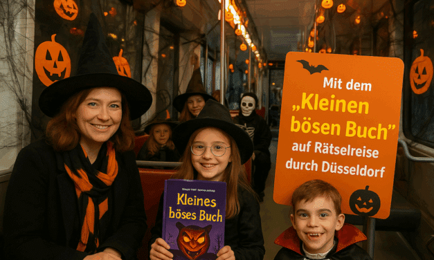 Mit dem „Kleinen bösen Buch“ auf Rätselreise durch Düsseldorf