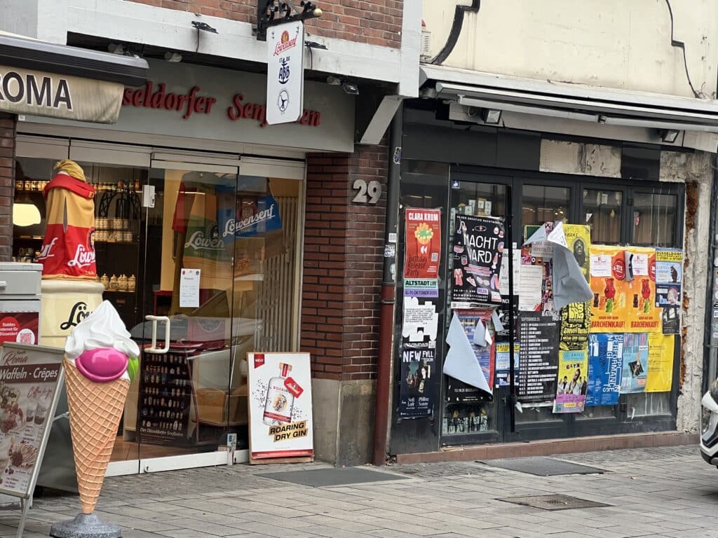 Löwensenf Laden in der Bergerstraße © Lokalbüro