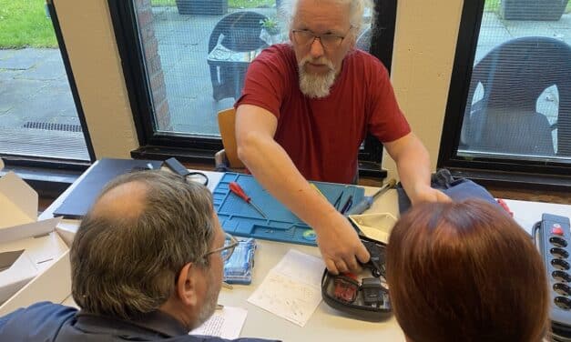 Noch einmal wird in Kaiserswerth repariert