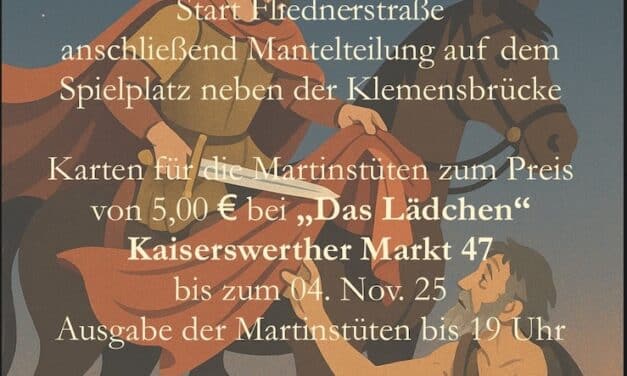 Gemeinsam Licht schenken zum Martinsfest Kaiserswerth