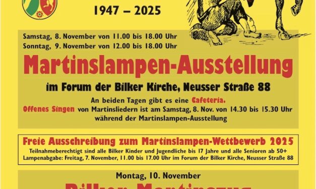 Sankt Martin in Bilk 2025: Licht, Begegnung und gelebte Gemeinschaft