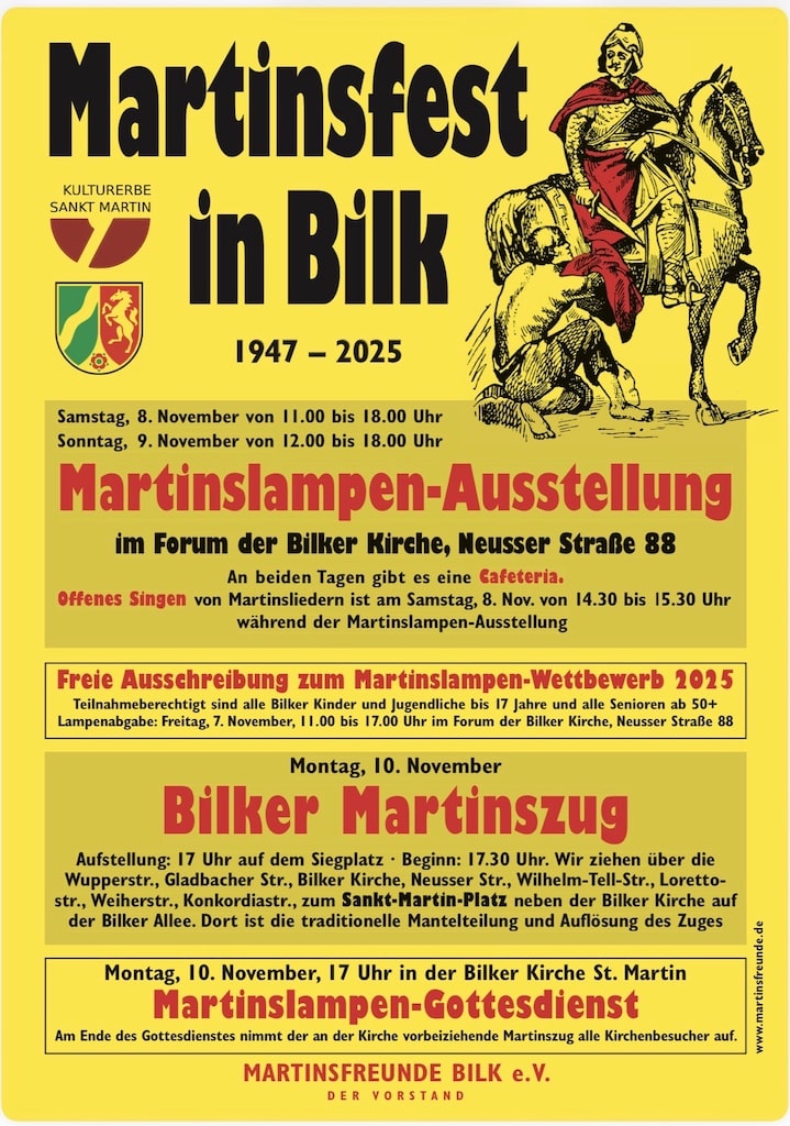 Martinsfest in Bilk Martinsfest in Bilk