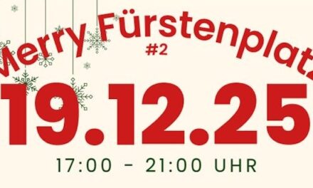 Glühwein, Tombola und Nachbarschaftsgefühl: Winterabend auf dem Fürstenplatz