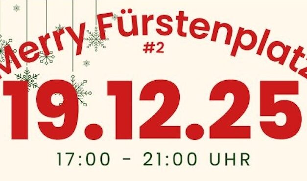 Glühwein, Tombola und Nachbarschaftsgefühl: Winterabend auf dem Fürstenplatz