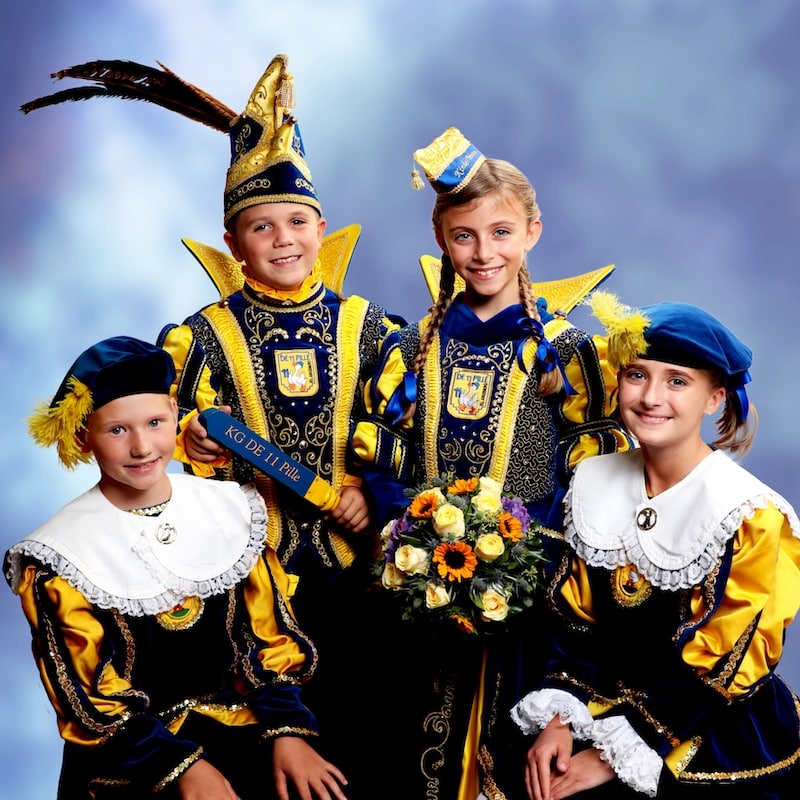 Die neue Kindercrew mit Rick, Julius, Florentine, Marie-Sophie © De Elf Pille KG Angermund