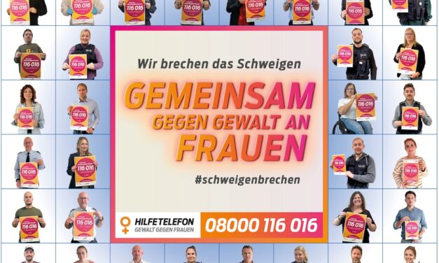 Internationaler Tag gegen Gewalt an Frauen: Düsseldorfer Polizei setzt deutliches Zeichen
