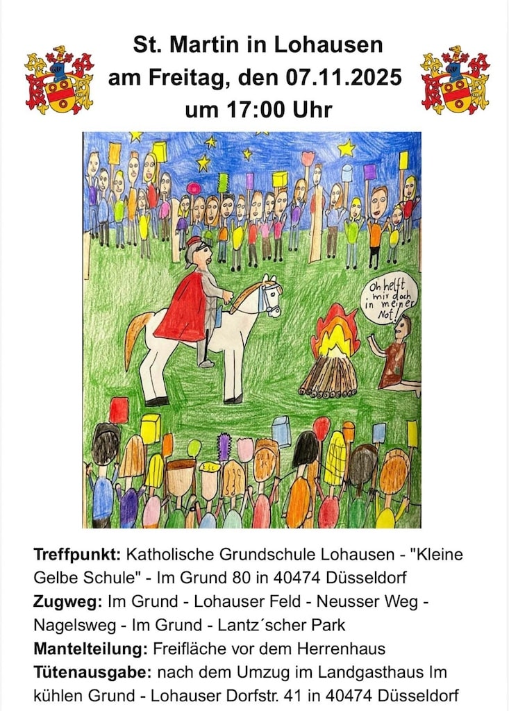 Plakat St. Martin in Lohausen Plakat St. Martin in Lohausen