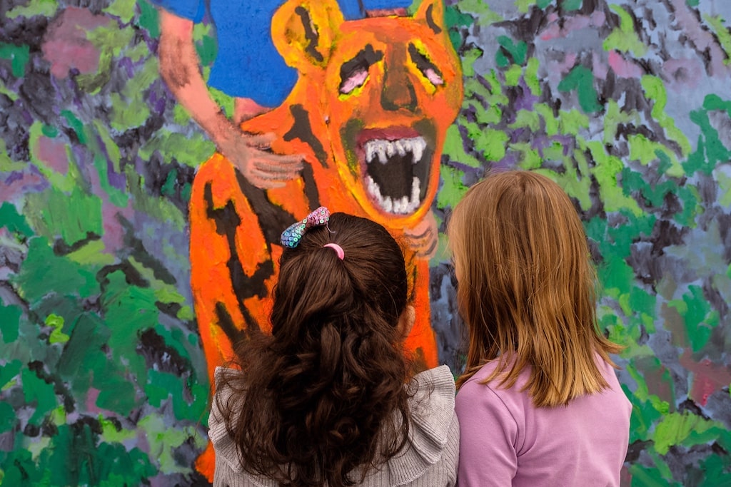 Bilder zur Kindermuseumsnacht, aufgenommen am 15.2.2023 im Filmmuseum und in der Kunsthalle. Foto: Uwe Schaffmeister/Landeshauptstadt Düsseldorf