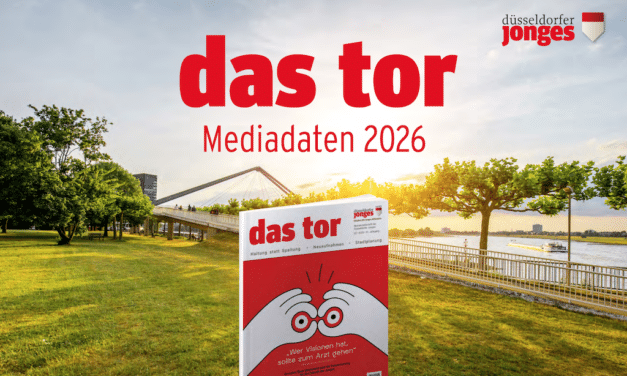 Düsseldorfer Jonges suchen neue Anzeigenkunden für die Monatszeitschrift „das&nbsp;tor“