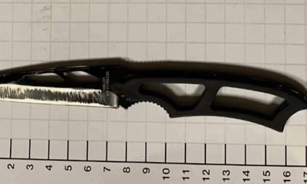 Bundespolizei stellt mehrere Messer und gefährliche Gegenstände sicher