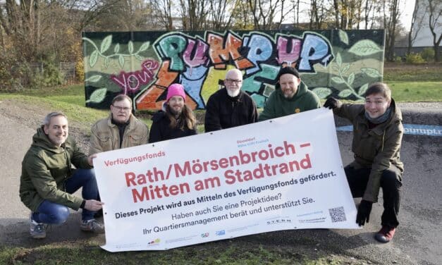 Boulderwand in Mörsenbroich erhält neues Gesicht
