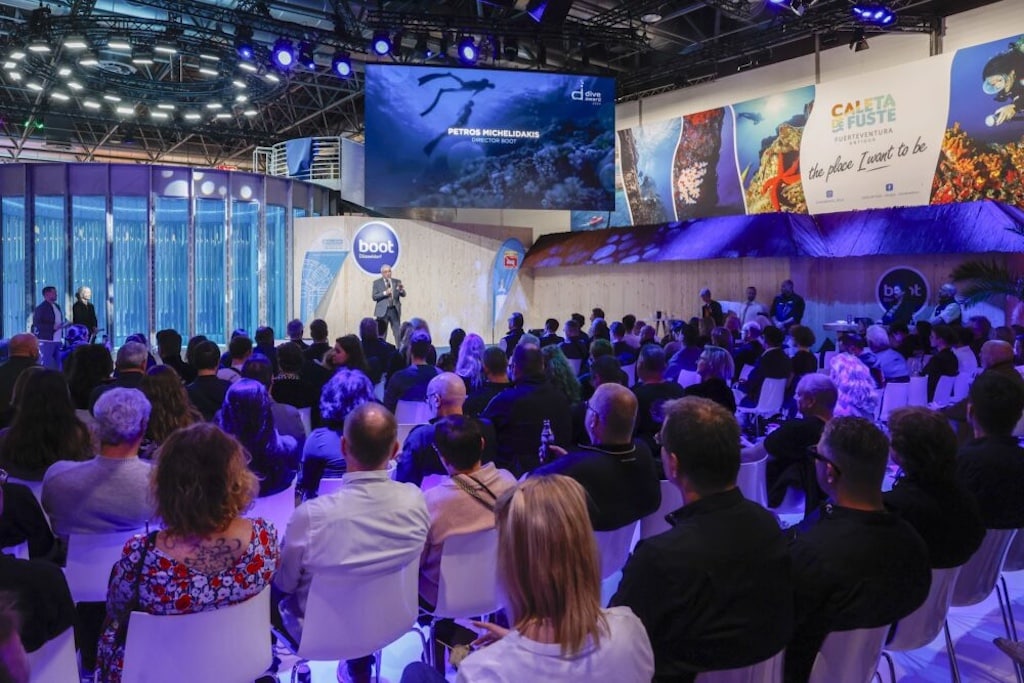 Preisverleihung bei der letzten "boot" © Messe Düsseldorf/C.Tillmann