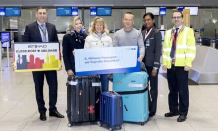Ein besonderer Moment zum Jahresausklang: Flughafen Düsseldorf begrüßte 21-millionsten Passagier