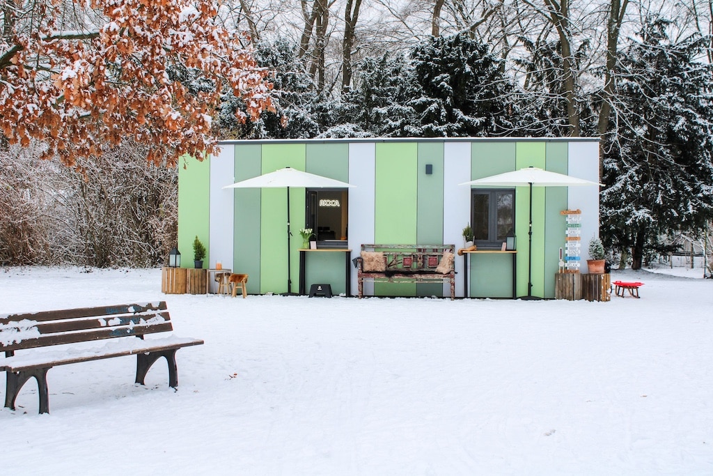Neueröffnung der Florabar im Sternwartpark nach umfassender Modernisierung - Frontansicht © Landeshauptstadt Düsseldorf/Amt für Gebäudemanagement