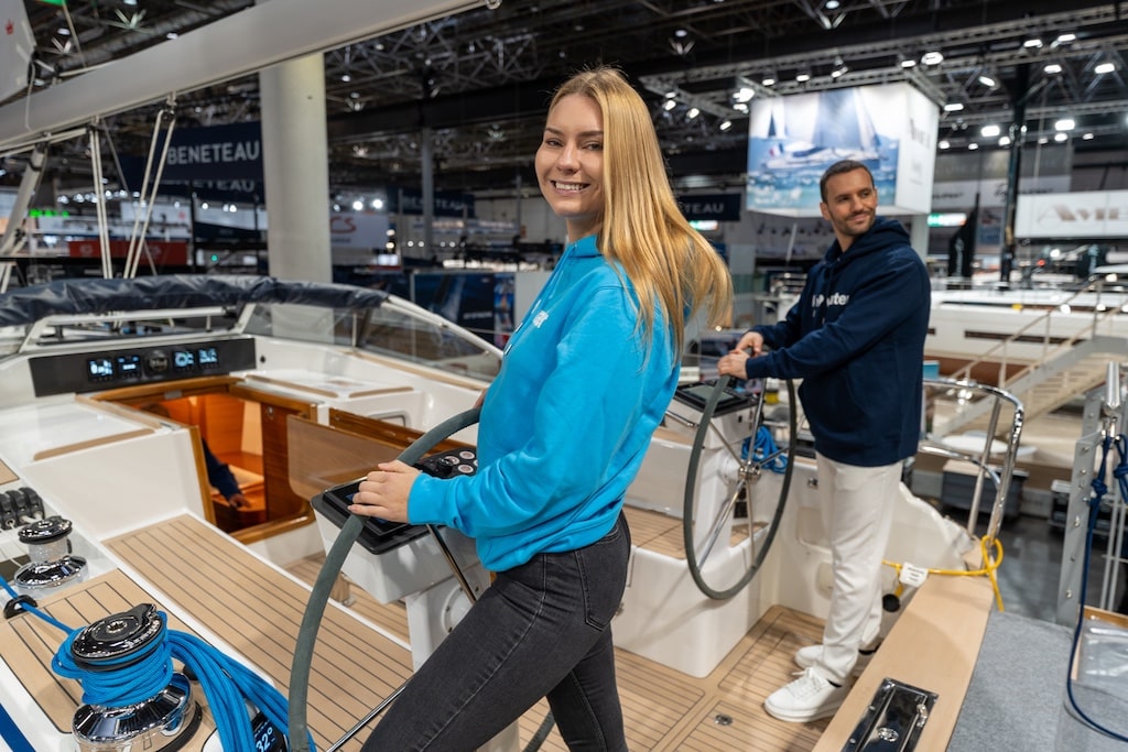 Gute Stimmung auf der "boot" © LB / Olaf Oidtmann