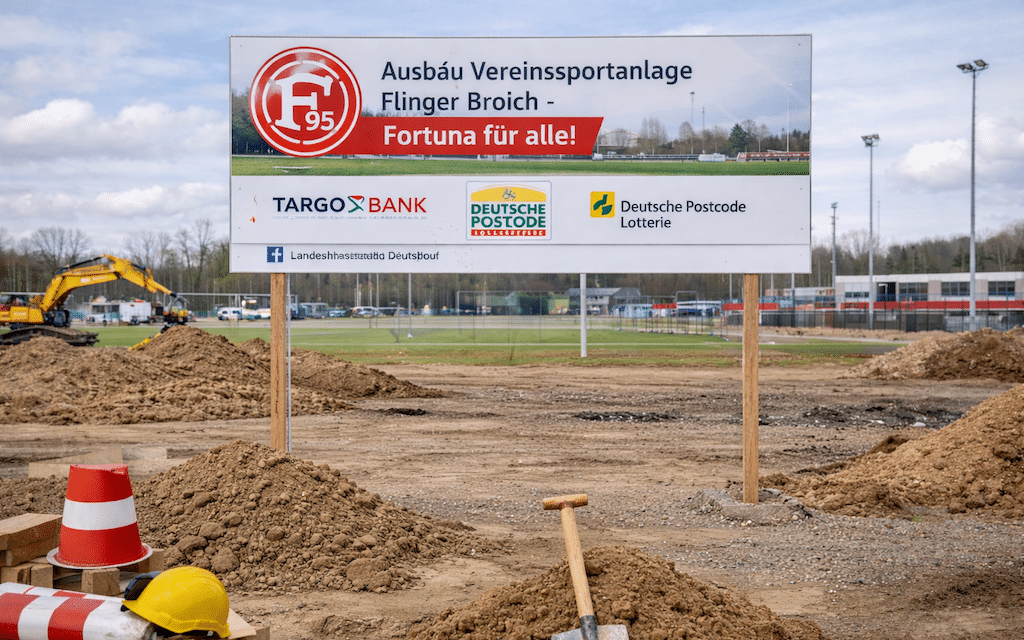 Fortuna stärkt ihre Basis: Baustart für neue Sportanlage in Flingern