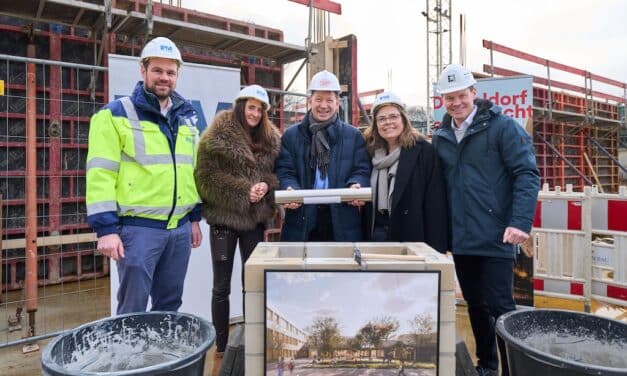 Grundsteinlegung an der Schillstraße