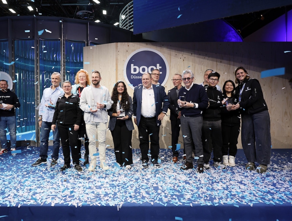 Foto der Sieger und der Jury.©&nbsp;Messe Düsseldorf/C. Tillmann
