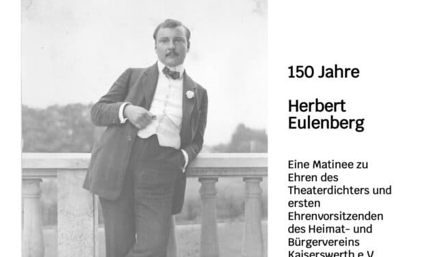Matinee zum Geburtstag von Herbert Eulenberg