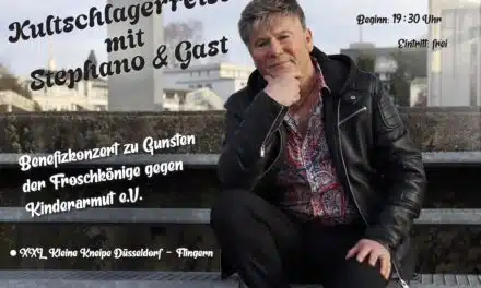 Benefizabend mit Kultschlager‑Star Stephano für Düsseldorfer Kinder in&nbsp;Not