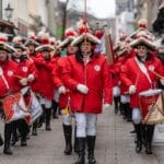 Marktplatz stand ganz im Zeichen der Garden: Prinzengarde feierte traditionsreiches Biwak