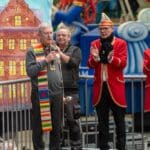 Richtfest gibt ersten Einblick in Düsseldorfer Rosenmontagswagen